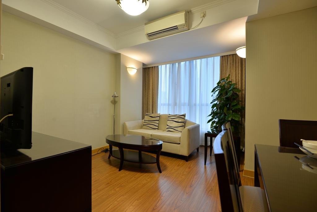 New Harbour Service Apartments Шанхай Стая снимка
