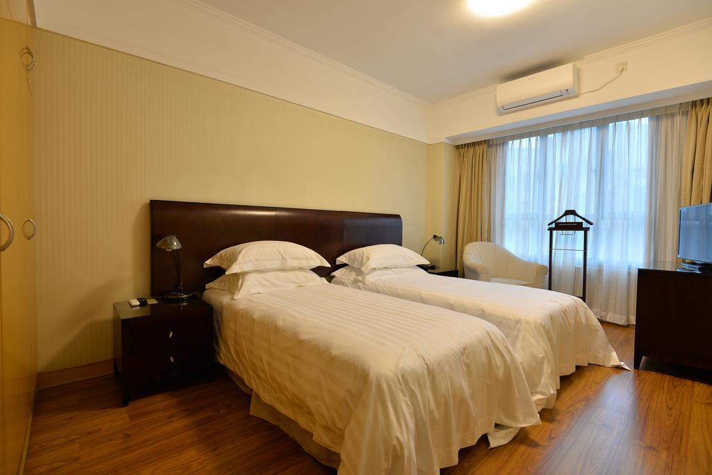 New Harbour Service Apartments Шанхай Стая снимка