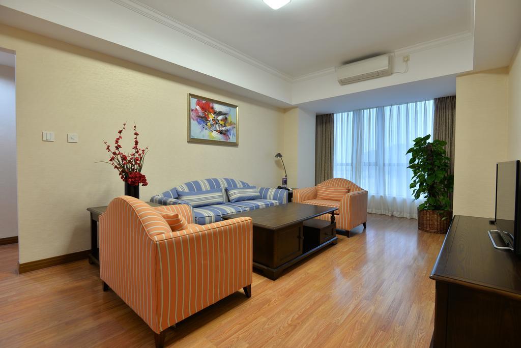 New Harbour Service Apartments Шанхай Стая снимка