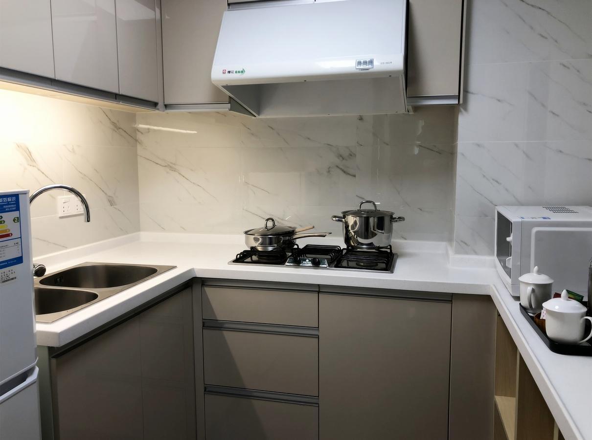 New Harbour Service Apartments Шанхай Екстериор снимка