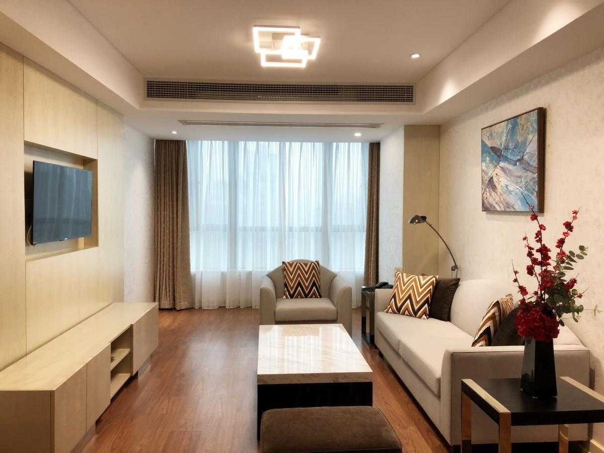 New Harbour Service Apartments Шанхай Екстериор снимка