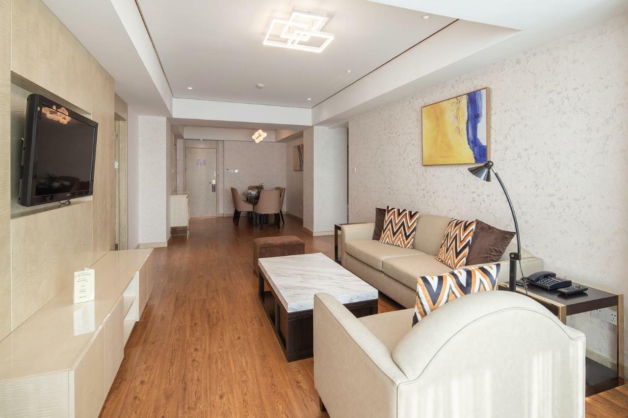 New Harbour Service Apartments Шанхай Екстериор снимка
